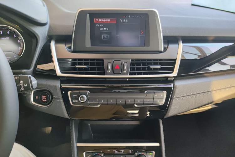 Used BMW 2 Series Active Tourer 2019 218i Luxury Sports Package Audio And AC Panel
