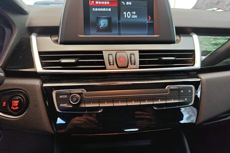 Used BMW 2 Series Active Tourer 2019 218i Leading Model Audio And AC Panel