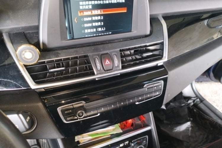 Used BMW 2 Series Active Tourer 2019 218i Leading Model Audio And AC Panel