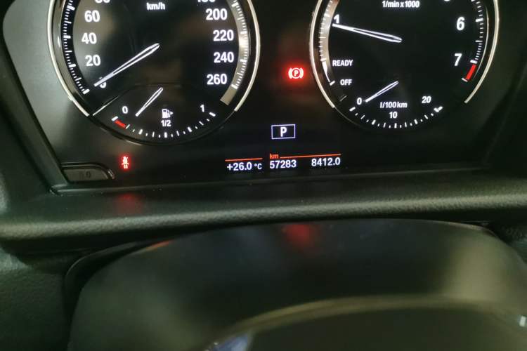 Used BMW 2 Series Active Tourer 2019 218i Leading Model Odometer Close Up