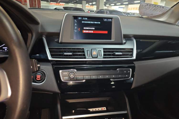 Used BMW 2 Series Active Tourer 2019 218i Leading Model Audio And AC Panel