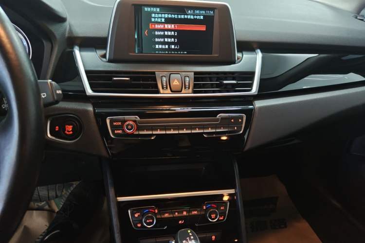 Used BMW 2 Series Active Tourer 2019 218i Leading Model Audio And AC Panel