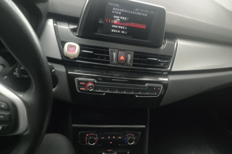 Used BMW 2 Series Gran Tourer 2018 220i Leading Model Audio And AC Panel