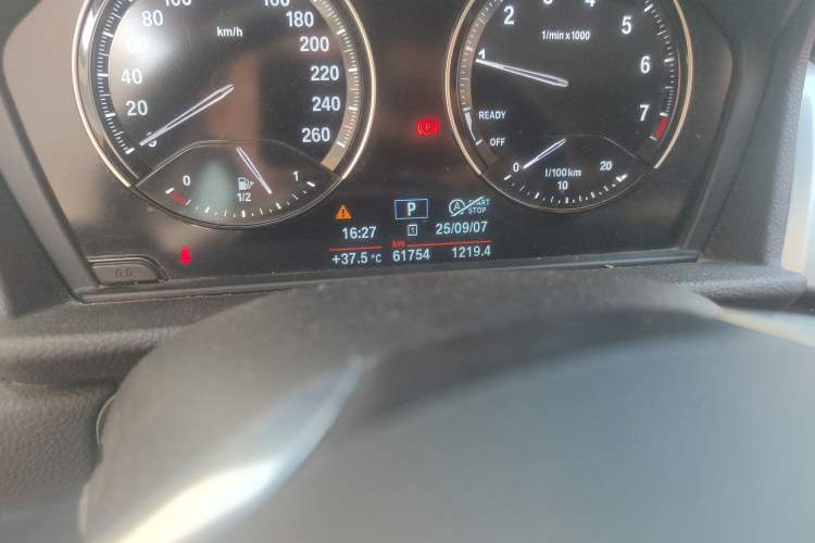Used BMW 2 Series Gran Tourer 2019 220i Leading Model Odometer Close Up
