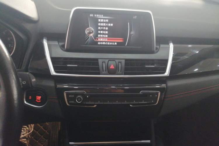 Used BMW 2 Series Gran Tourer 2015 218i Sports Design Package Audio And AC Panel