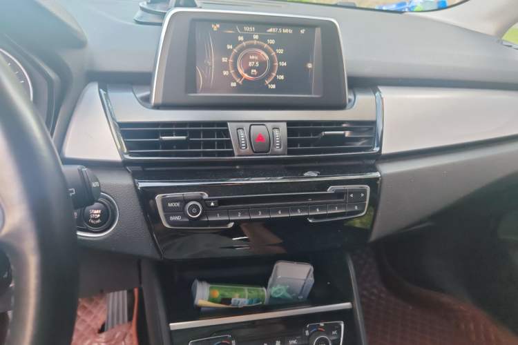 Used BMW 2 Series Gran Tourer 2015 218i Leading Model Audio And AC Panel