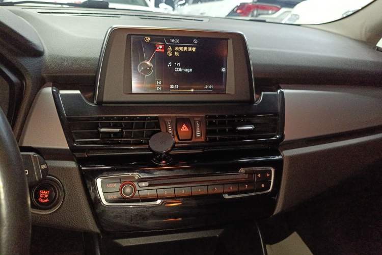 Used BMW 2 Series Gran Tourer 2015 218i Leading Model Audio And AC Panel