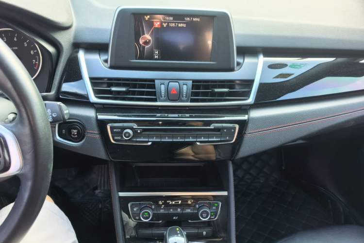Used BMW 2 Series Gran Tourer 2015 218i Sports Design Package Audio And AC Panel