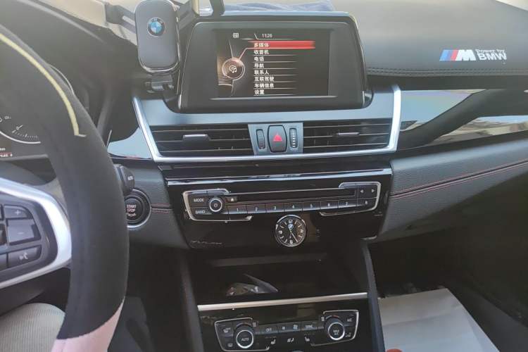 Used BMW 2 Series Gran Tourer 2015 218i Sports Design Package Audio And AC Panel