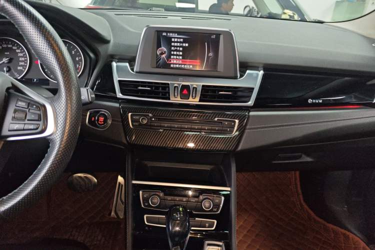 Used BMW 2 Series Gran Tourer 2015 218i Sports Design Package Audio And AC Panel
