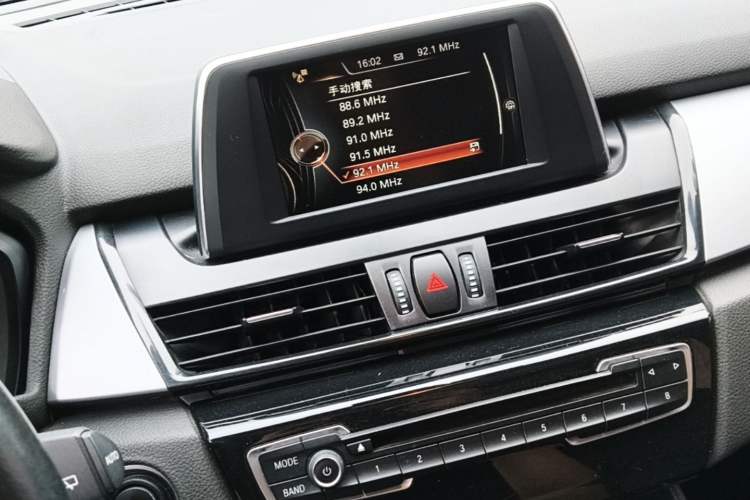 Used BMW 2 Series Gran Tourer 2015 218i Leading Model Audio And AC Panel