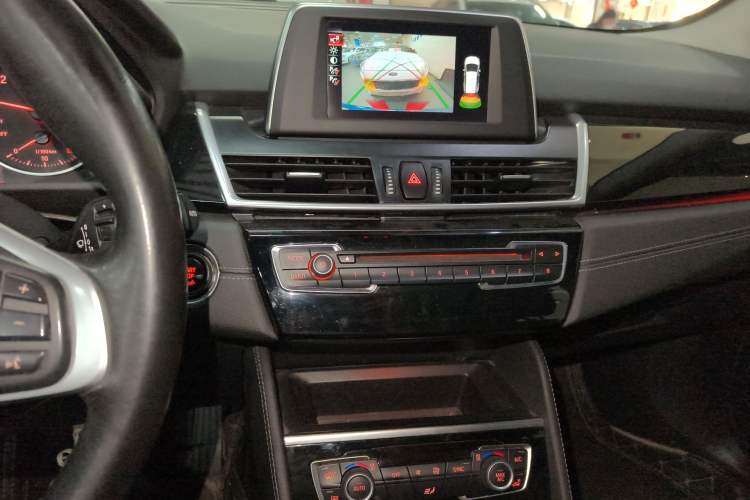 Used BMW 2 Series Gran Tourer 2015 218i Sports Design Package Audio And AC Panel