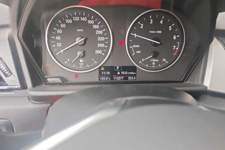 Used BMW 2 Series Gran Tourer 2015 218i Leading Model Odometer Close Up