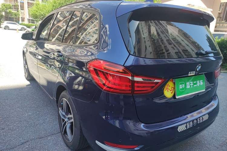 Used BMW 2 Series Gran Tourer 2015 218i Sports Design Package Rear Left 45 Deg