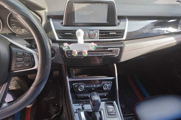 Used BMW 2 Series Gran Tourer 2015 218i Sports Design Package Audio And AC Panel