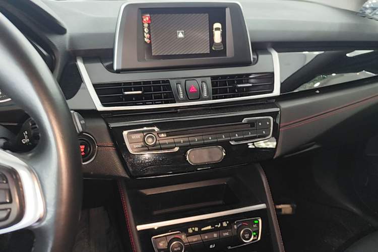 Used BMW 2 Series Gran Tourer 2015 218i Sports Design Package Audio And AC Panel