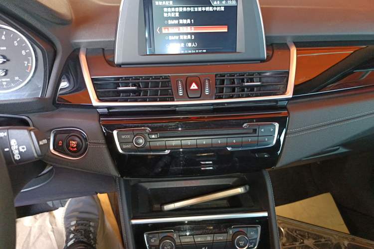 Used BMW 2 Series Gran Tourer 2015 218i Sports Design Package Audio And AC Panel