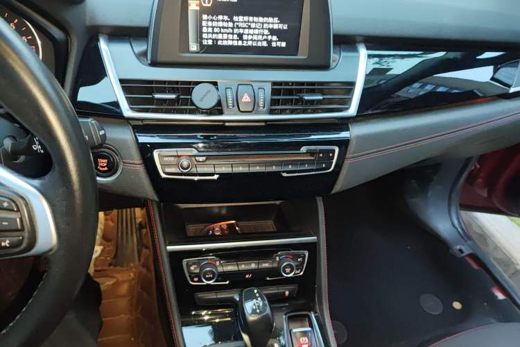 Used BMW 2 Series Gran Tourer 2015 218i Sports Design Package Audio And AC Panel