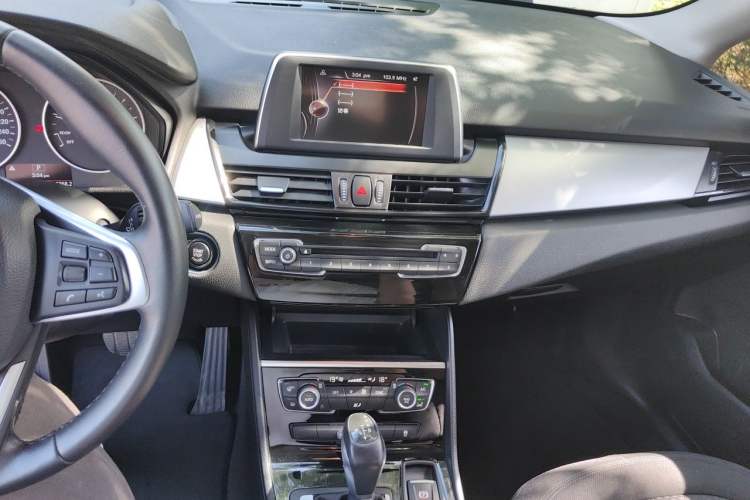 Used BMW 2 Series Gran Tourer 2015 218i Leading Model Audio And AC Panel