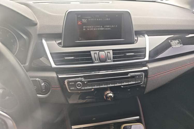 Used BMW 2 Series Gran Tourer 2015 218i Sports Design Package Audio And AC Panel
