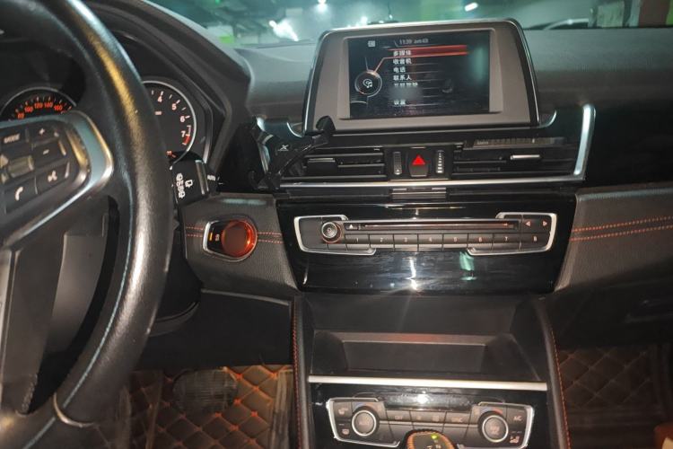 Used BMW 2 Series Gran Tourer 2015 218i Sports Design Package Audio And AC Panel