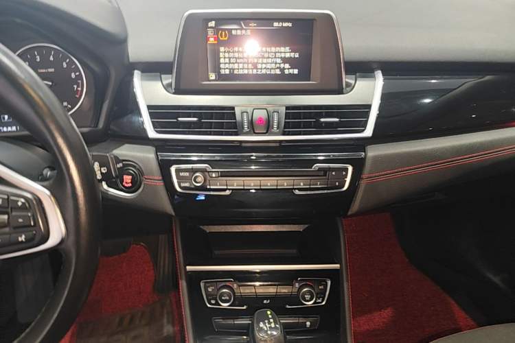 Used BMW 2 Series Gran Tourer 2015 218i Sports Design Package Audio And AC Panel