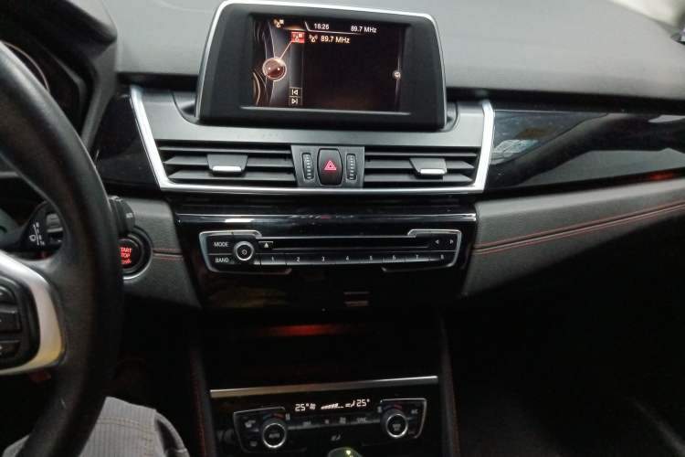 Used BMW 2 Series Gran Tourer 2015 218i Sports Design Package Audio And AC Panel