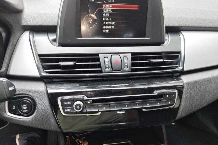 Used BMW 2 Series Gran Tourer 2015 218i Leading Model Audio And AC Panel