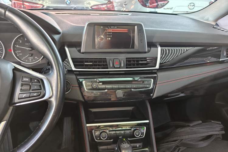 Used BMW 2 Series Gran Tourer 2015 218i Sports Design Package Audio And AC Panel