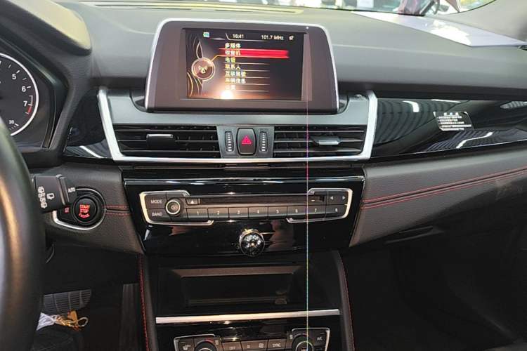 Used BMW 2 Series Gran Tourer 2015 218i Sports Design Package Audio And AC Panel