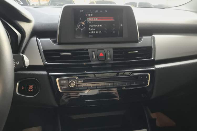 Used BMW 2 Series Gran Tourer 2015 218i Leading Model Audio And AC Panel