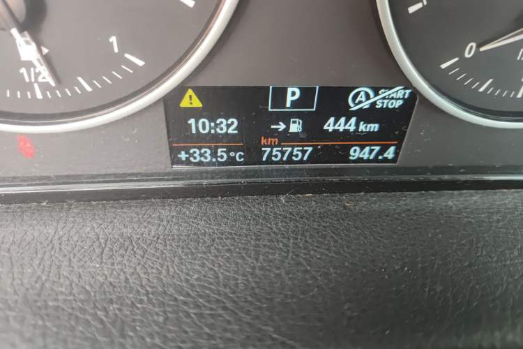 Used BMW 2 Series Gran Tourer 2015 218i Leading Model Odometer Close Up