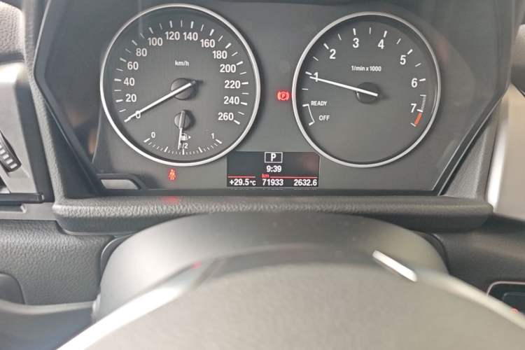 Used BMW 2 Series Gran Tourer 2015 218i Leading Model Odometer Close Up