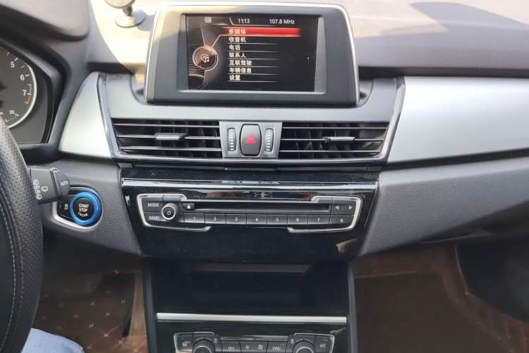 Used BMW 2 Series Gran Tourer 2015 218i Leading Model Audio And AC Panel