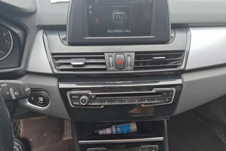 Used BMW 2 Series Gran Tourer 2015 218i Leading Model Audio And AC Panel