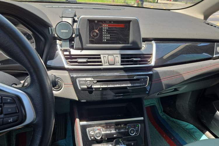 Used BMW 2 Series Gran Tourer 2015 218i Sports Design Package Audio And AC Panel