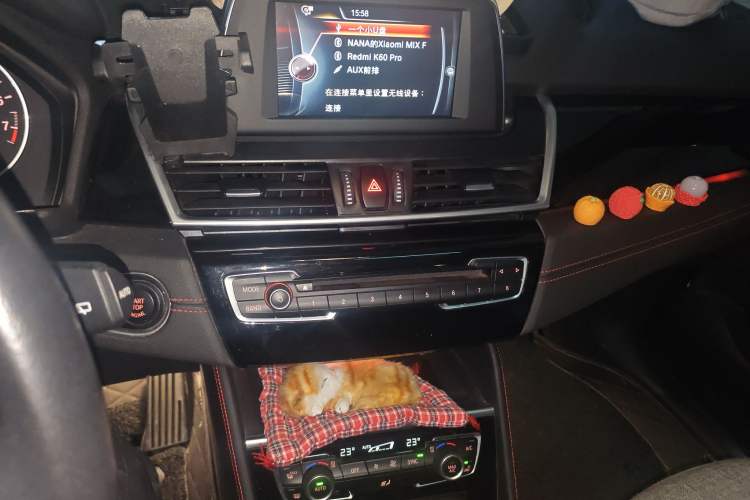 Used BMW 2 Series Gran Tourer 2015 218i Sports Design Package Audio And AC Panel