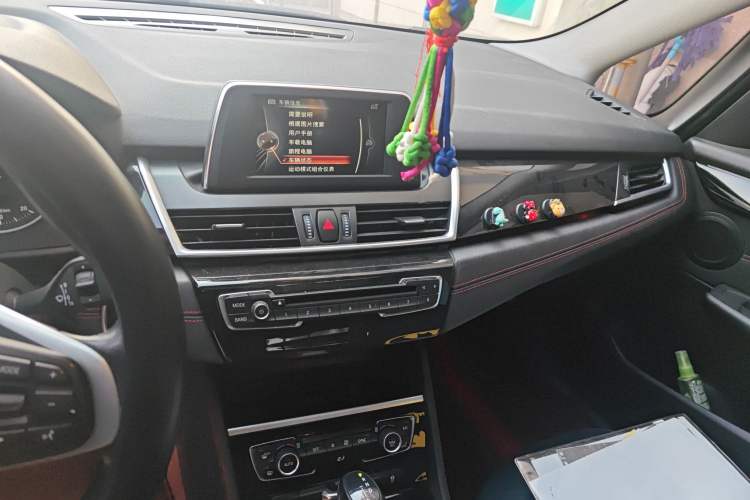 Used BMW 2 Series Gran Tourer 2015 218i Leading Model Audio And AC Panel