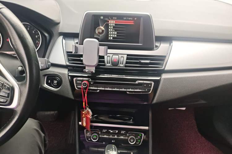 Used BMW 2 Series Gran Tourer 2015 218i Leading Model Audio And AC Panel