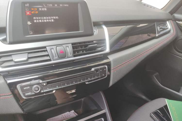 Used BMW 2 Series Gran Tourer 2015 218i Sports Design Package Audio And AC Panel
