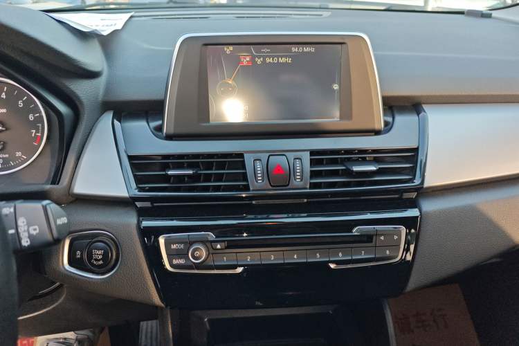 Used BMW 2 Series Gran Tourer 2015 218i Leading Model Audio And AC Panel