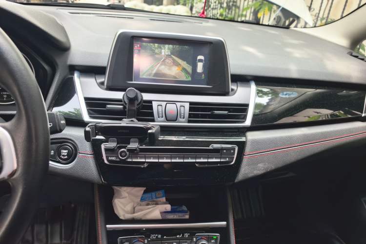 Used BMW 2 Series Gran Tourer 2015 218i Sports Design Package Audio And AC Panel