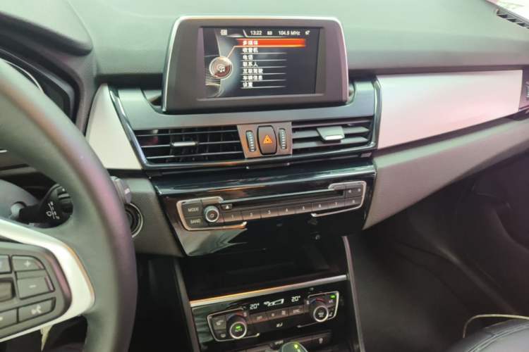Used BMW 2 Series Gran Tourer 2015 218i Leading Model Audio And AC Panel