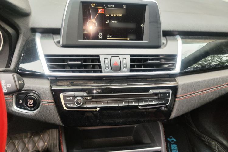 Used BMW 2 Series Gran Tourer 2015 218i Sports Design Package Audio And AC Panel