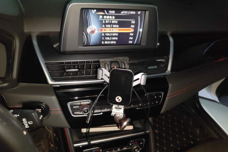 Used BMW 2 Series Gran Tourer 2015 218i Sports Design Package Audio And AC Panel