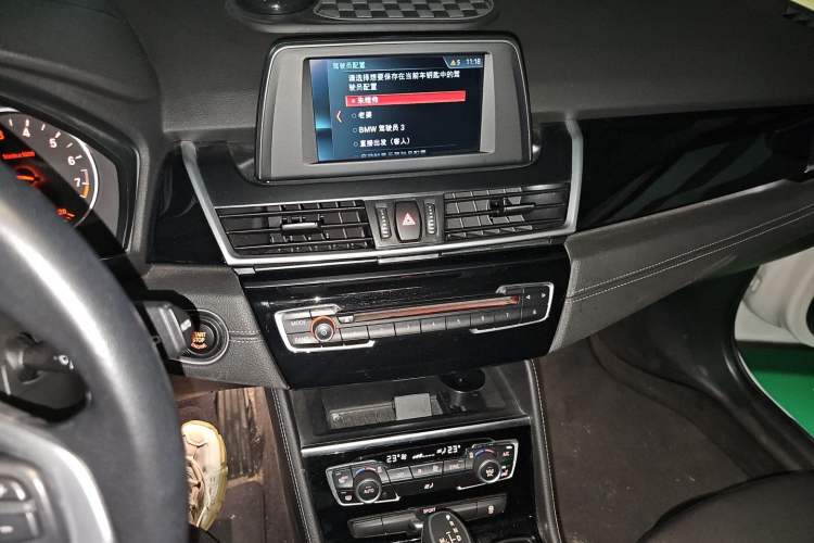 Used BMW 2 Series Gran Tourer 2015 218i Sports Design Package Audio And AC Panel