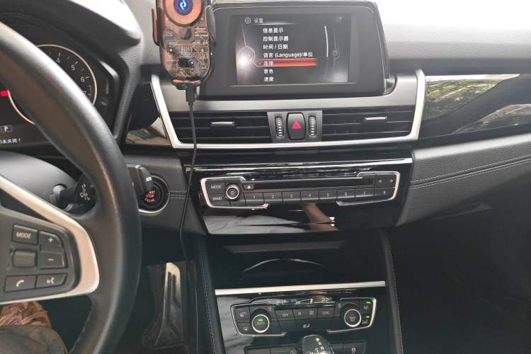 Used BMW 2 Series Gran Tourer 2015 218i Sports Design Package Audio And AC Panel