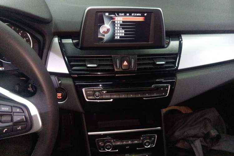 Used BMW 2 Series Gran Tourer 2015 218i Leading Model Audio And AC Panel