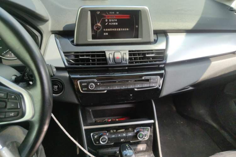 Used BMW 2 Series Gran Tourer 2015 218i Leading Model Audio And AC Panel
