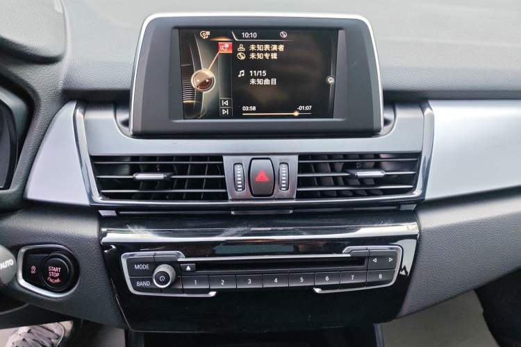 Used BMW 2 Series Gran Tourer 2015 218i Leading Model Audio And AC Panel